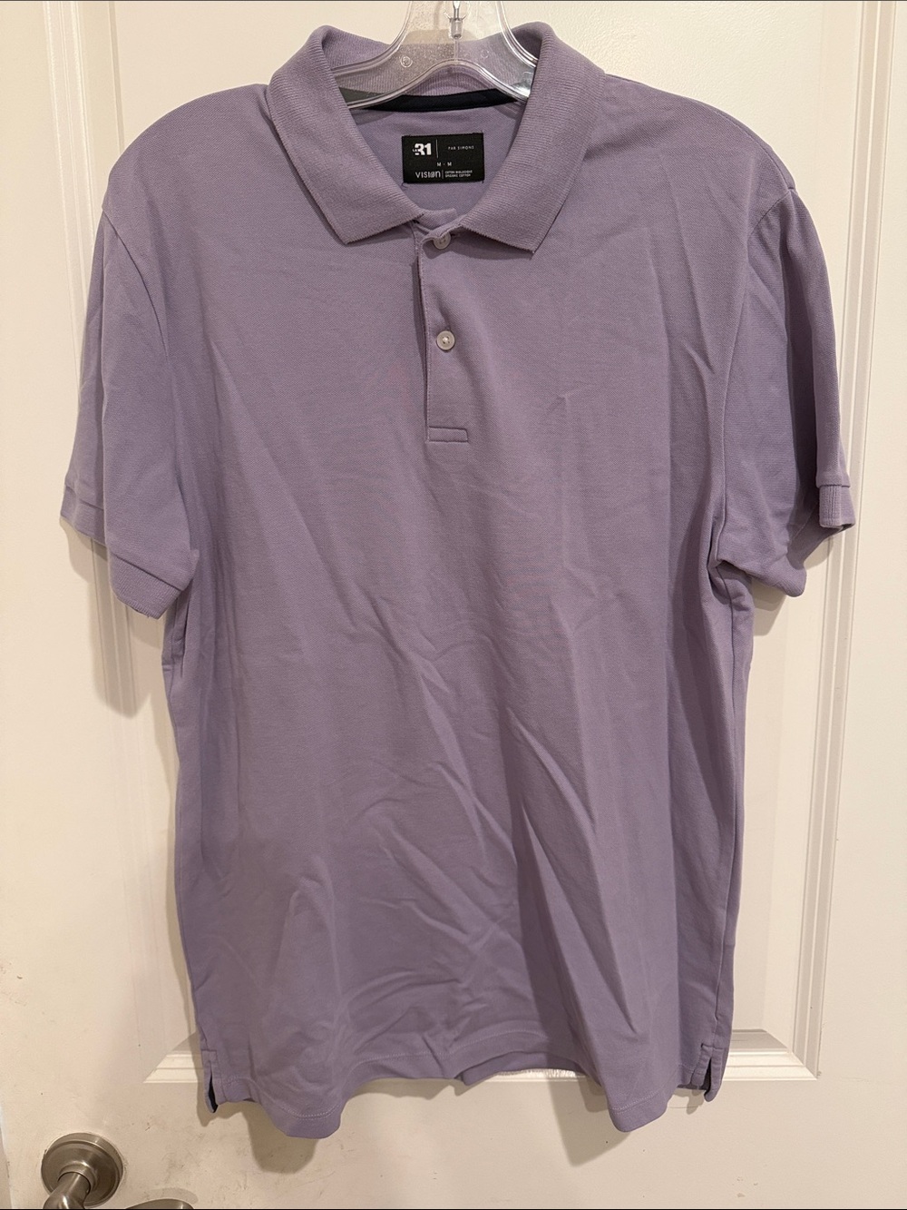 Le 31 Lavender Polo Shirt - size M